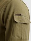 PME Legend Half Zip Trui Interlock Jersey Olive Model / Detail
