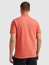 PME Legend Polo Shirt Trackway Coral Model / Achterkant