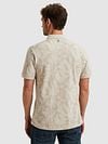 PME Legend Poloshirt Piqué Print Beige Model / Achterkant