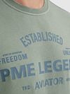 PME Legend Sweater Logo Silver Blue Model / Detail