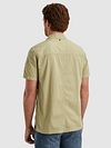 PME Legend Short Sleeve Chemise Bedford Vert Model / Achterkant