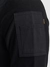 PME Legend American Classic Sweater Black Model / Detail