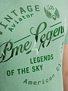 PME Legend T-Shirt Logo Artwork Turquoise Model / Detail