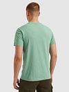 PME Legend T-Shirt Logo Artwork Turquoise Model / Achterkant