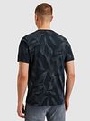 PME Legend T-Shirt Slub Jersey Impression Marine Model / Achterkant