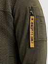 PME Legend Vest Jacquard Interlock Beluga Groen