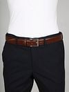 Profuomo Belt Calf Leather Brown Model / Voorkant