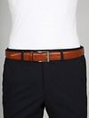 Profuomo Leren Riem Cognac Model / Voorkant