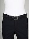Profuomo Riem Leer Donker Blauw Model / Voorkant