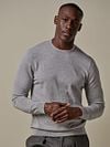 Profuomo Pullover Luxury Grey Model / Voorkant