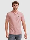 PME Legend Polo Shirt Trackway Pink Model / Voorkant