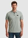 PME Legend American Classic Polo Shirt Silver Blue Model / Voorkant
