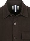 Profuomo Overshirt Moleskin Dark Brown Product / Detail