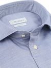 Profuomo Basketweave Shirt Blue   Product / Detail
