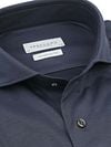 Profuomo Japanese Knitted Shirt Denim Navy Product / Detail