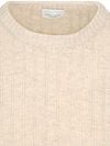 Profuomo Pull Rib Mix Laine Sand Product / Detail