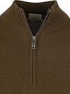 Profuomo Half Zip Pullover Structure Dark Green Product / Detail