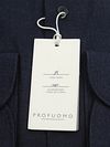 Profuomo Hemd Peached Twill Flanel Navy Product / Detail