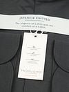 Profuomo Japanese Knitted Shirt Anthracite Product / Detail