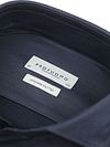 Profuomo Japanese Knitted Overhemd Denim Navy Product / Detail
