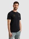 PME Legend T-Shirt Waffle Navy Model / Voorkant
