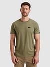 PME Legend American Classic T-Shirt Oil Green Model / Voorkant