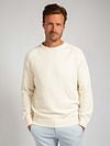 Suitable Pullover Raw Ecru Model / Voorkant met Stefan