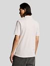 Lyle and Scott Polo Shirt Lilac Mist  Model / Achterkant