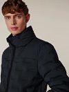 Reset Brick Lane Jacket Navy Model / Detail