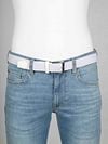 Suitable Geweven Riem Wit Model / Voorkant