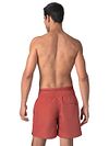 Muchachomalo Solid Badeshorts Rot Model / Achterkant