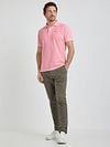 McGregor Piqué Polo Roze Model / Voorkant