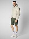 Save The Duck Jacket Donald Greige Model / Zijkant