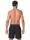 Muchachomalo Solid Badeshorts Schwarz Model / Achterkant