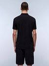 Napapijri Ealis Poloshirt Schwarz Model / Achterkant