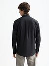 Chemise Scotch and Soda Core Oxford Noir Model / Achterkant
