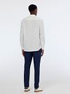 Scotch and Soda Linen Shirt White Model / Achterkant