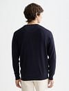 Scotch and Soda Core Pullover Navy Model / Achterkant