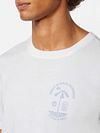Scotch And Soda Logo T-Shirt Weiß Model / Detail