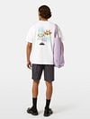 Scotch & Soda T-Shirt Artwork White Model / Achterkant