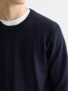 Scotch and Soda Core Pullover Navy Model / Detail