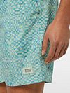 Scotch & Soda Badeshorts Grün Model / Detail