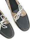 Sebago Deck Shoes Docksides Portland Navy Beige Product / Detail