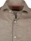 Suitable Shirt Linen Taupe Product / Detail