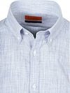 Suitable Short Sleeves Shirt Cotton Slub Stripes Blue Product / Detail