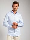 Suitable Twill Shirt Light Blue Model / Voorkant with Stefan