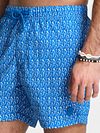 Shiwi Short de Bain Nick Wavy Coral Bleu Model / Detail