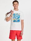 Shiwi Short de Bain Mike Rouge Model / Voorkant