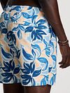 Shiwi Swimshorts Mike Floral Leafs Blue Model / Detail