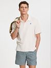 Shiwi Swimshorts Mike Geo Tile Dark Green Model / Voorkant
